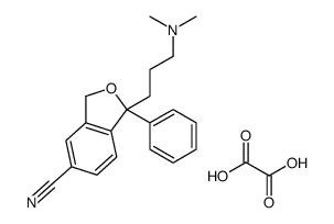 脱氟西酞普兰草酸盐 结构式