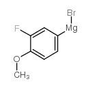 3-氟-4-甲氧苯基溴化镁 结构式