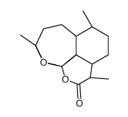 9-表青蒿素 结构式