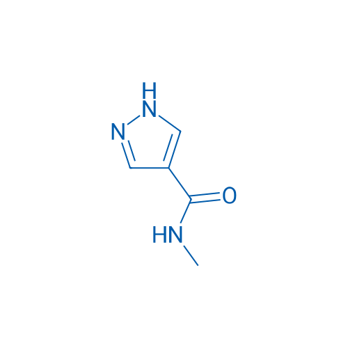 N-甲基吡唑-4-甲酰胺 结构式