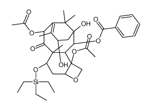7-O-(三乙基硅烷)巴卡汀III 结构式