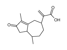 一枝蒿酮酸 结构式