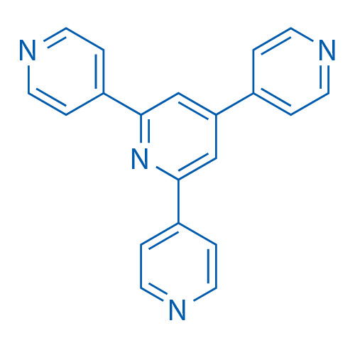 2,4,6-三-(4-吡啶基)吡啶 结构式