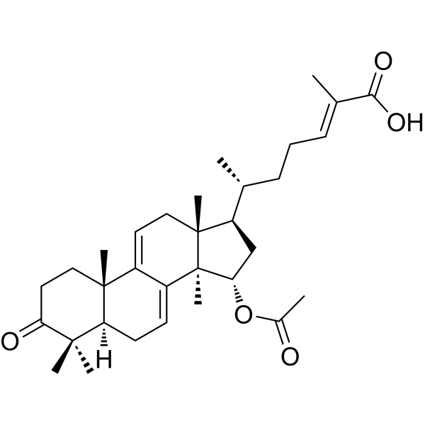 Ganoderic acid T-Q 结构式