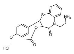 N,N-二去甲基地尔硫卓盐酸盐 结构式