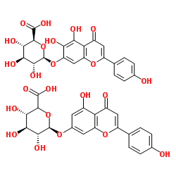 灯盏花素 结构式