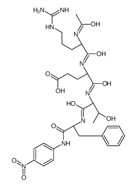 AC-ARG-GLU-THR-PHE-PNA 结构式