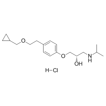 盐酸左旋倍他洛尔 结构式