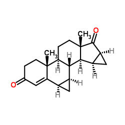 17-酮基屈螺酮 结构式