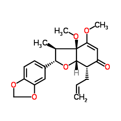 望春花酮 B 结构式