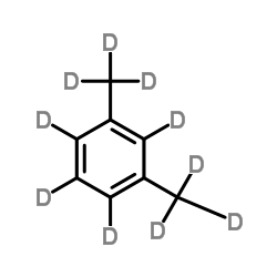间二甲苯-d₁₀ 结构式
