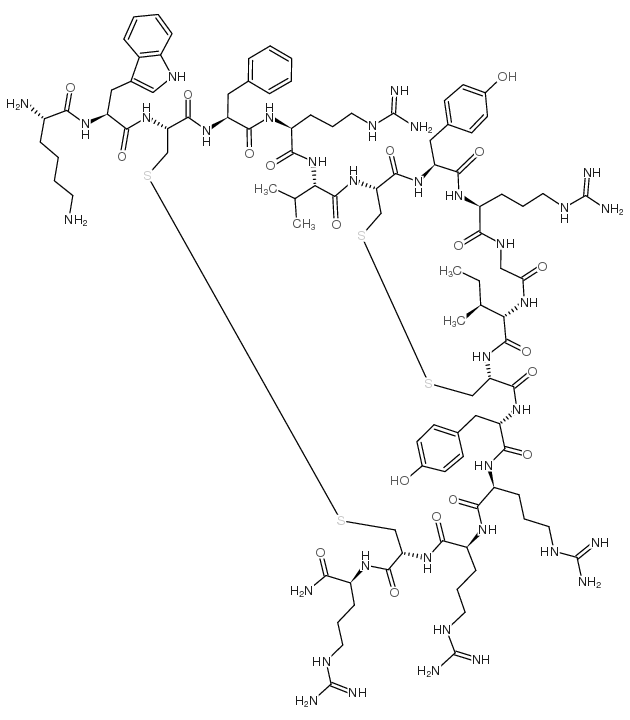 鲎素I 结构式