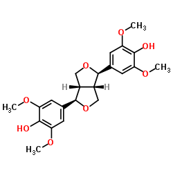 DL-丁香树脂酚 结构式