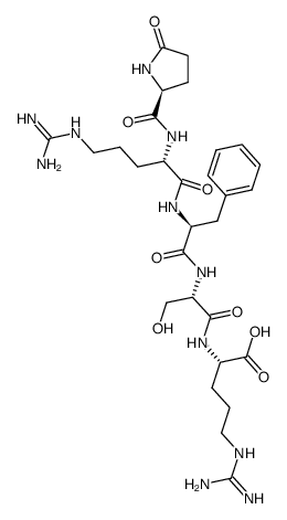 (吡咯烷酮1)-阿片新肽 结构式