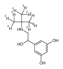 特布他林-d9 结构式