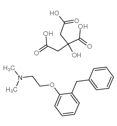 柠檬酸苯托沙敏 结构式