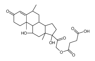 Methylprednisolone Hemisuccinate Related Compound D 结构式