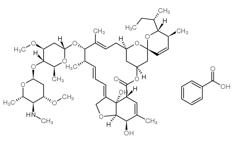 甲氨基阿维菌素 结构式