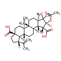 乙酸茶酸酯 结构式