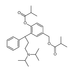 O-异丁酰基(R)-非索罗定 结构式