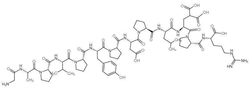 人骨钙素(7-19) 结构式