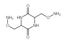 环丝氨酸二酮哌嗪 结构式