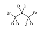 1,3-二溴丙烷-D6 结构式