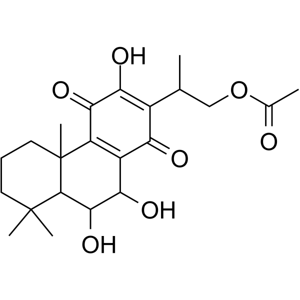 纹香茶菜 E 结构式