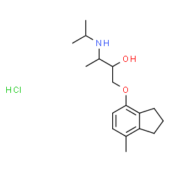 (RS)-ICI-118551 盐酸盐 结构式