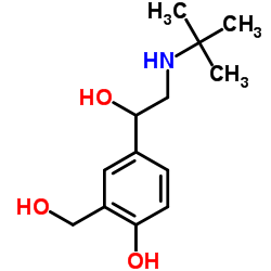 沙丁胺醇-D3 结构式
