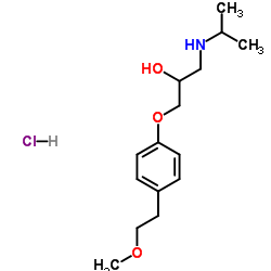 盐酸美托洛尔-D7 结构式