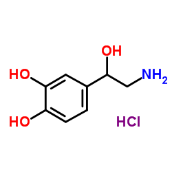 去甲肾上腺素-d6盐酸盐 结构式