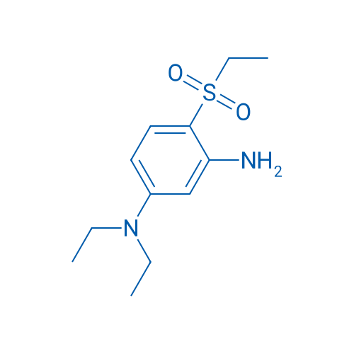 N1,N1-Diethyl-4-(ethylsulfonyl)-1,3-benzenediamine 结构式