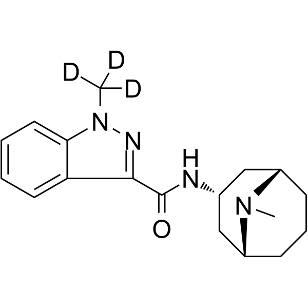 格拉司琼-D3 结构式
