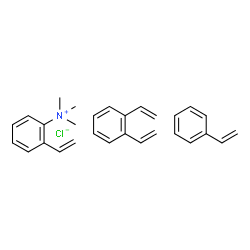 离子交换树脂IRA-400 氯的形式 结构式