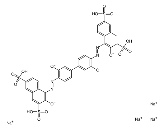 直接蓝80 结构式