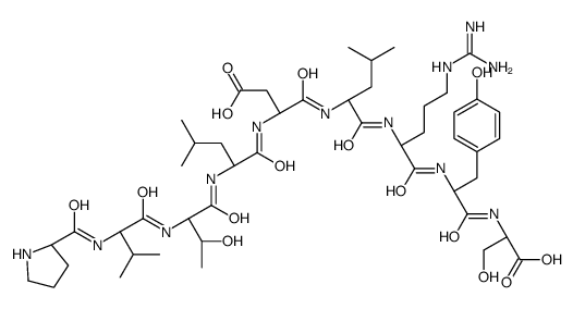抑制剂H-Ser-Pro-Val-Thr-Leu-Asp-Leu-Arg-Tyr-OH 结构式