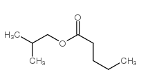 戊酸异丁酯 结构式