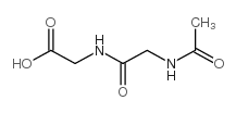 N-乙酰基甘氨酰甘氨酸 结构式