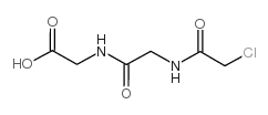 氯乙酰基甘氨酰甘氨酸 结构式