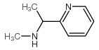 N-甲基-n-(1-吡啶-2-乙基)胺 结构式