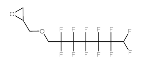 3-(1H,1H,7H-十二氟庚氧基)-1,2-环氧丙烷 结构式