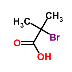 2-溴-2-甲基丙酸 结构式