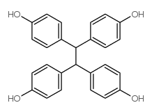 1,1,2,2-四(4-羟基苯基)乙烷 结构式