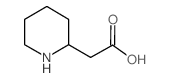 2-哌啶乙酸 结构式