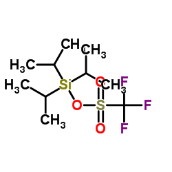 三异丙基甲硅烷基三氟甲烷磺酸盐 结构式