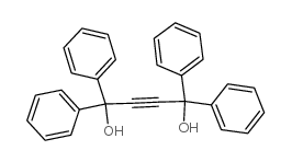 1,1,4,4-四苯基-2-丁炔-1,4-二醇 结构式
