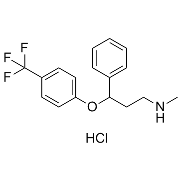 盐酸氟西汀 结构式