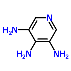 3,4,5-三氨基吡啶 结构式