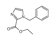 1-苄基咪唑-2-羧酸乙酯 结构式